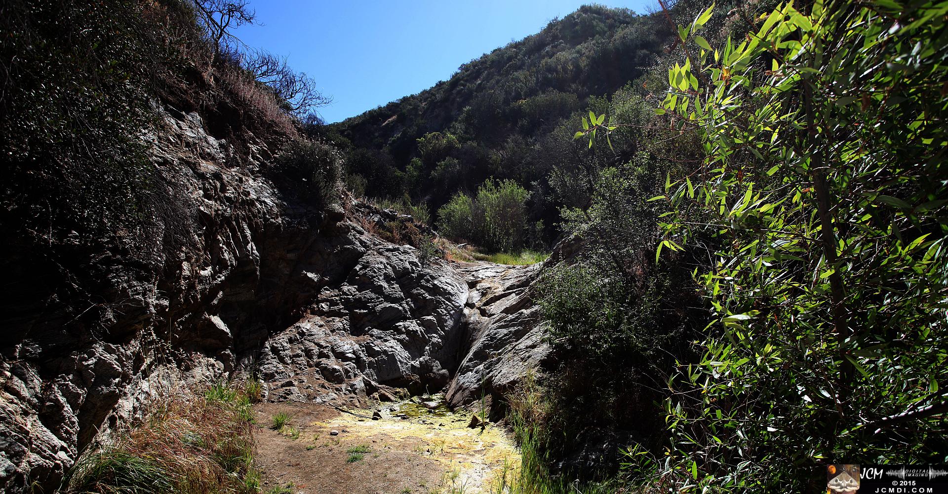 Whitney Canyon Hike dry waterfalls